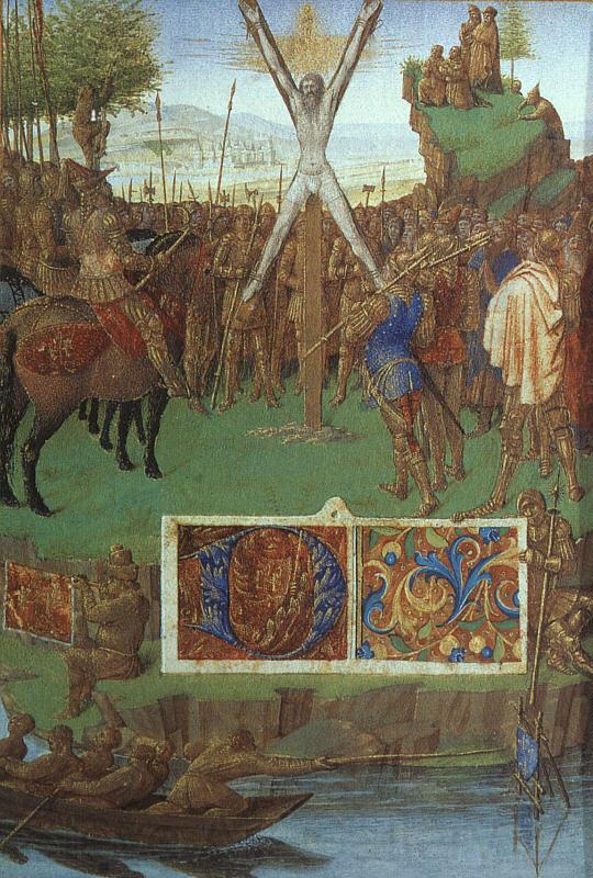 Jean Fouquet The Martyrdom of St.Andrew